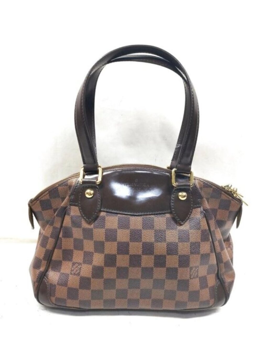 Authentic Louis Vuitton Verona PM Damier Ebene Shoulder Bag Brown LV Tote - Picture 2 of 16